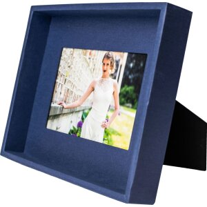 Passepartout cornice 13x18 cm blu