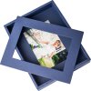 Passepartout cornice 13x18 cm blu