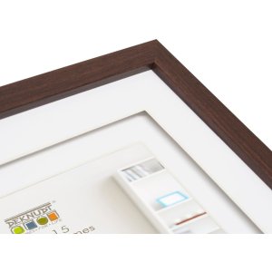 Deknudt S65KQ Cornice in legno per galleria Raher 6 foto 10x15 cm