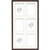 Deknudt S65KQ Cornice in legno per galleria Raher 6 foto 10x15 cm