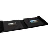 HNFD Album fotografico Lona in lino nero 1000 foto 34,5x33 cm 168 pagine nere