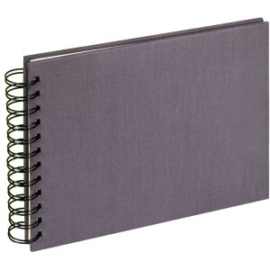 Album a spirale con copertina in lino 23x17 cm e 30x30 cm