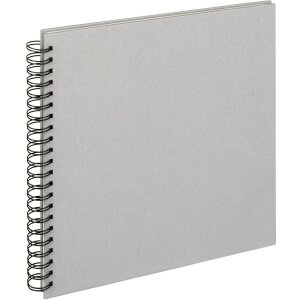 Album a spirale con copertina in lino 23x17 cm e 30x30 cm