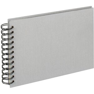 Album a spirale con copertina in lino 23x17 cm e 30x30 cm