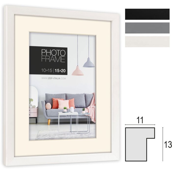 Cornice ZEP Edison 3 colori