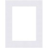 Passepartout 30x40 cm per 24x30 cm extra bianco