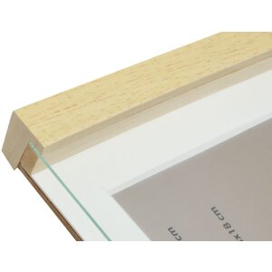 Cornice per oggetti 3D Deknudt S223H1P1 naturale 30x40 cm