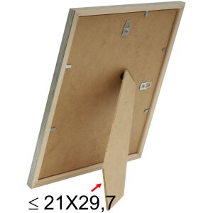 S236D1 Cornice in legno argento 15x20 cm