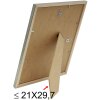 S236D1 Cornice in legno argento 15x20 cm