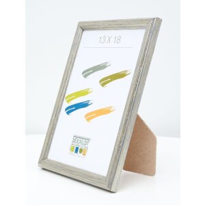 S236D1 Cornice di legno argento 30x40 cm