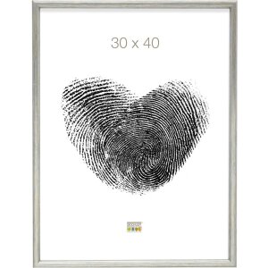 S236D1 Cornice di legno argento 30x40 cm