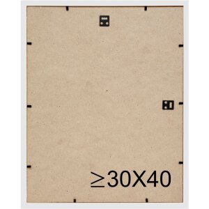 S236D1 Cornice di legno argento 30x40 cm