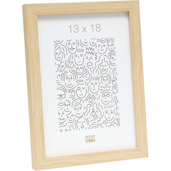 S43AH Cornice di legno Deknudt 20x25 cm natura
