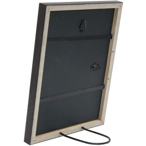 S43AH Cornice in legno Deknudt 24x30 cm nero