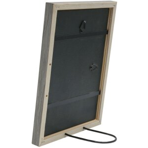 S43AH Cornice in legno Deknudt 24x30 cm grigio