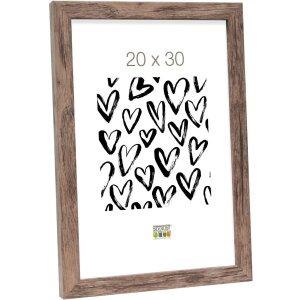 Telaio in legno S45RH3AR marrone 30x40 cm vetro antiriflesso
