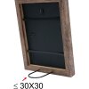Telaio in legno S45RH3AR marrone 30x40 cm vetro antiriflesso