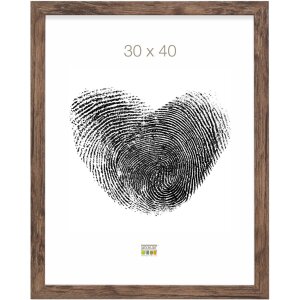 Telaio in legno S45RH3AR marrone 40x50 cm vetro antiriflesso