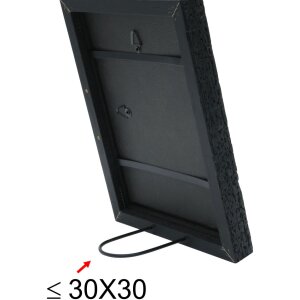 Telaio in legno S45RL nero 30x40 cm