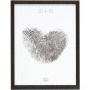 Telaio in legno S45RL nero 30x40 cm