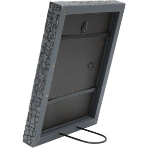 Cornice di legno S45RL grigio 10x15 cm