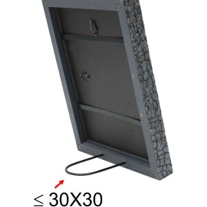 Cornice in legno S45RL grigio 20x30 cm