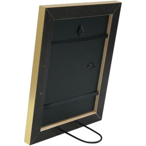 Cornice di legno S45YA1 oro 10x15 cm vetro normale