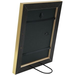 Cornice di legno Deknudt S45YA1 oro 24x30 cm Vetro antiriflesso