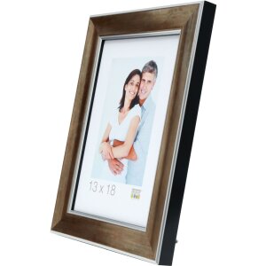 Cornice in legno S45YD bronzo 20x30 cm Vetro antiriflesso