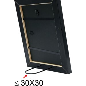 Cornice in legno S45YD bronzo 20x30 cm Vetro antiriflesso