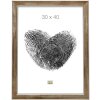 Telaio in legno S45YD bronzo 40x50 cm vetro antiriflesso
