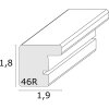 Cornice S46RH7 grigio-marrone 10x15 cm