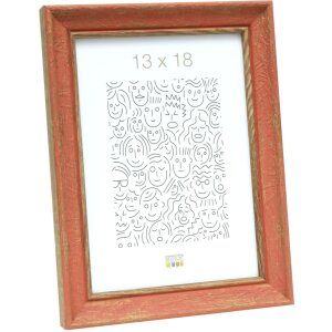 Cornice di legno S46TG rosa 10x15 cm