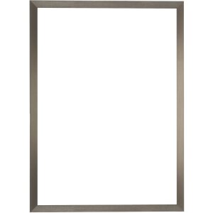 Cornice su tela S46V argento 40x50 cm