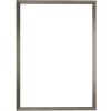 Cornice su tela S46V argento 40x50 cm