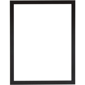 Cornice su tela S46V nero 30x45 cm
