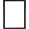 Cornice su tela S46V nero 30x45 cm