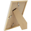 Cornice in plastica S46WG bordo chiaro naturale bianco 10x15 cm