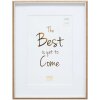 Cornice in plastica S46WG bordo naturale bianco 13x18 cm
