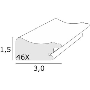 Cornice S46XF verde-grigio 13x18 cm