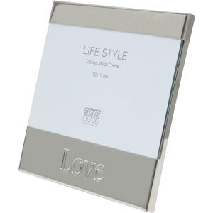 Cornice per foto S57ML1 argento 10x15 cm Amore