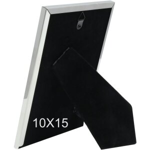 Cornice per foto S57MQ1 argento lucido 10x15 cm