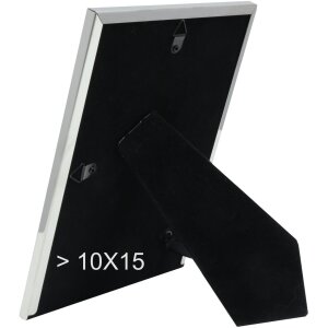 Cornice per foto S57MQ1 argento lucido 10x15 cm