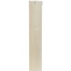 Misuratore di crescita in bianco con panda 17x81 cm