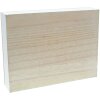 Scatola portafoto in legno Deknudt Panda 16,2x21,2x5 cm
