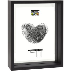 Cornice in legno S68SK2 Effetto foto galleggiante 25x25...