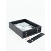 Cornice in legno S68SK2 Effetto foto galleggiante 25x25 cm Nero