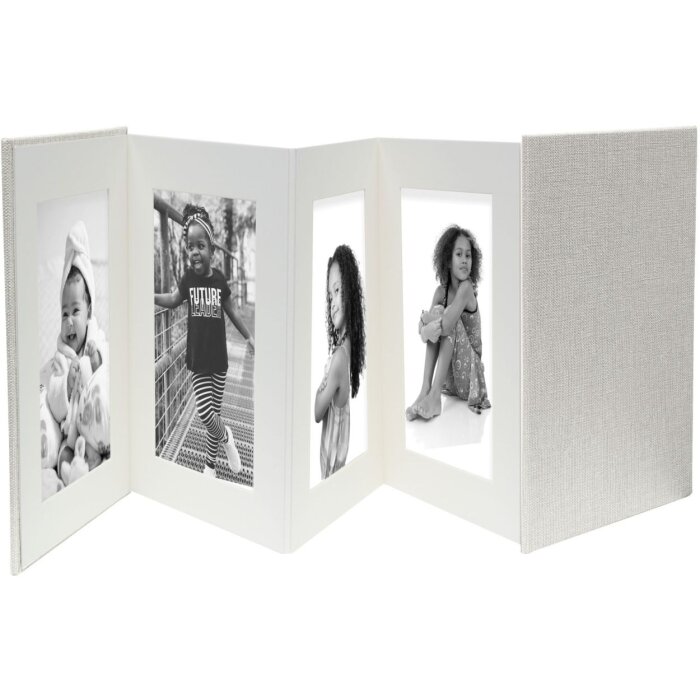Deknudt Lino Leporello Grigio Passepartout Leporello