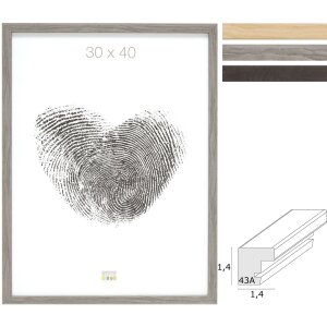 S43AH Cornice in legno Deknudt 3 colori