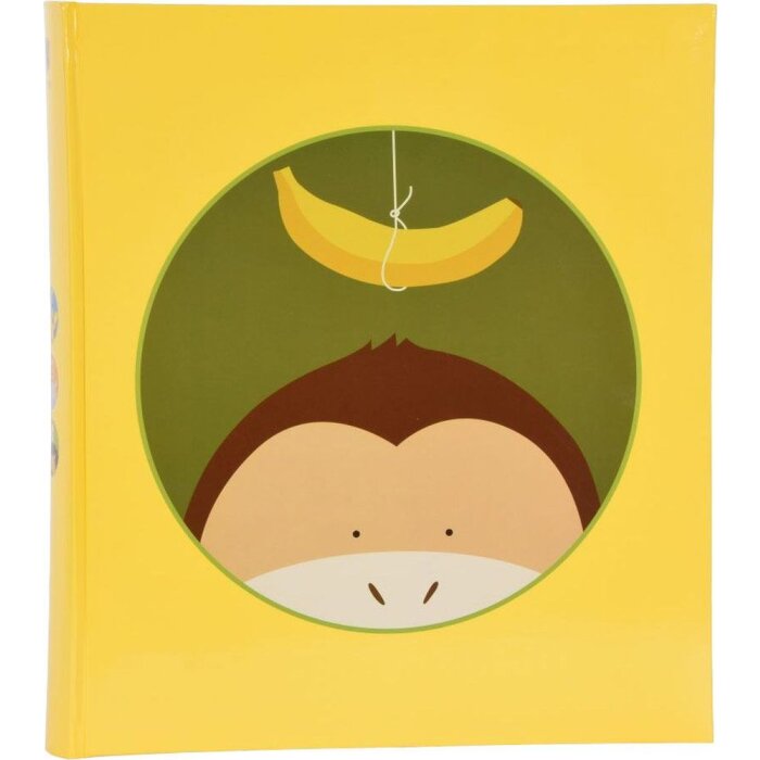 Henzo Jungle Jumbo Album fotografico Scimmia 29x33 cm 100 pagine bianche